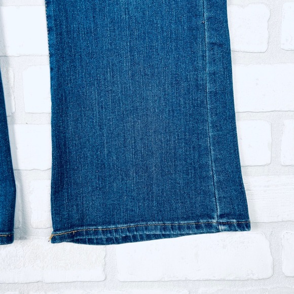 Signature Levi Strauss Womens Mid Rise‎ Bootcut Jeans Blue Denim Size 12M - Picture 14 of 15